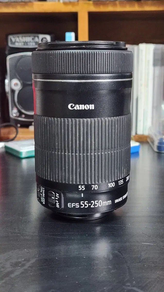 캐논 EFS 55-250mm is stm Macro 크롭바디용 망원렌즈